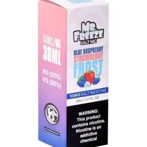 Mr. Freeze Salt - Blue Raspberry Strawberry Frost - 30 Ml