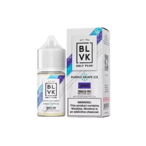 Blvk Plus Salt - Purple Grape Ice - 30 Ml