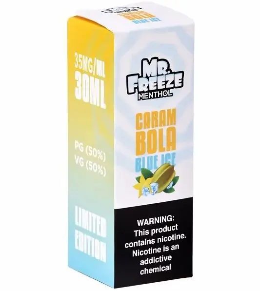 Mr. Freeze Salt - Carambola Blue Ice - 30 Ml