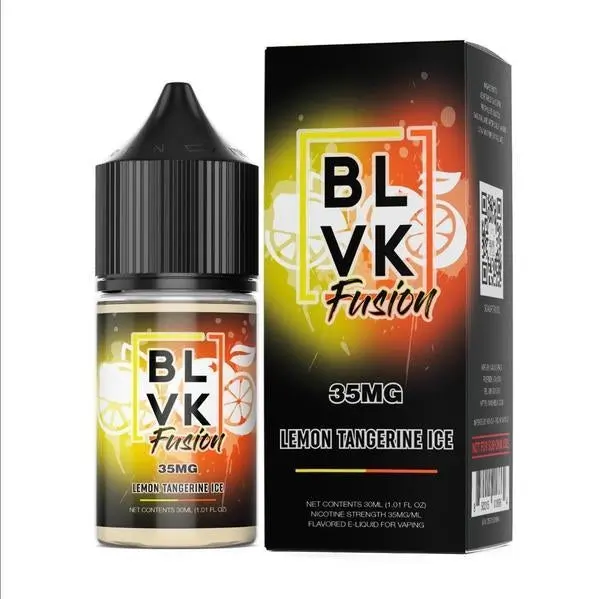 Blvk Fusion Salt - Lemon Tangerine Ice - 30 Ml