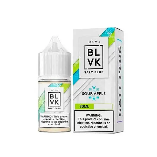 Blvk Salt Plus - Sour Apple - 30 Ml