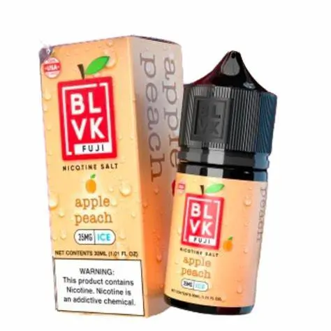 Blvk Fuji Salt - Apple Peach - 30 Ml