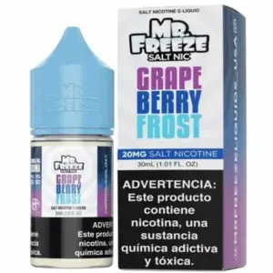 Mr. Freeze Salt - Grape Berry Frost- 30 Ml