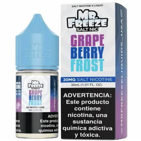Mr. Freeze Salt - Grape Berry Frost- 30 Ml