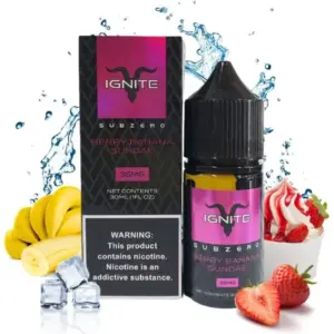 Ignite Salt - Berry Banana Sundae - 30 Ml