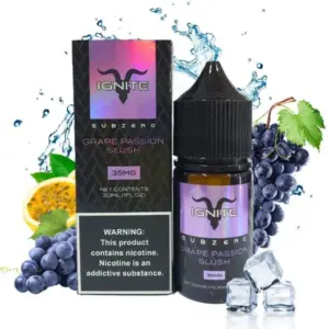 Ignite Salt - Grape Passion Slush - 30 Ml