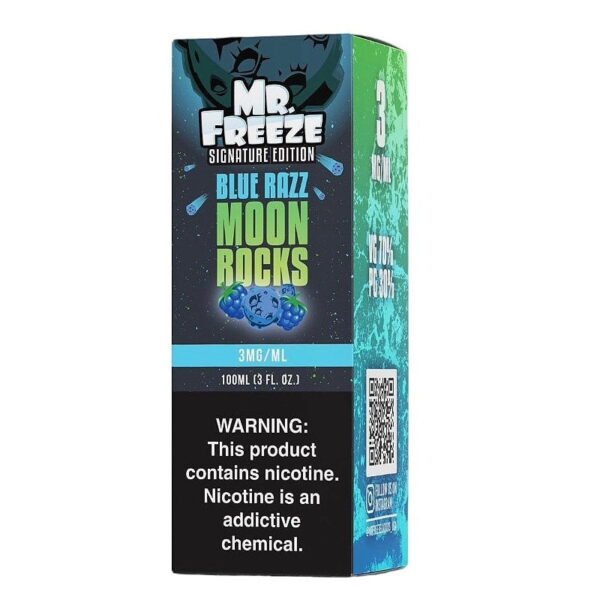 Mr. Freeze - Blue Razz Frost Moon Rocks - 100 Ml