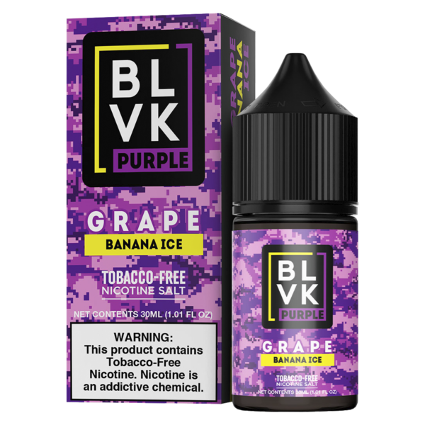 Blvk Purple Salt - Grape Banana - 30ml