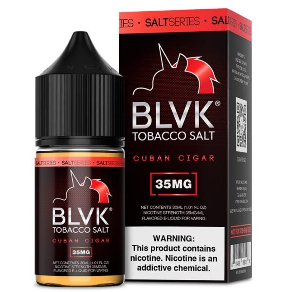 Blvk Salt - Bold Tobacco (Cuban Tobacco) - 30 Ml - Image 2