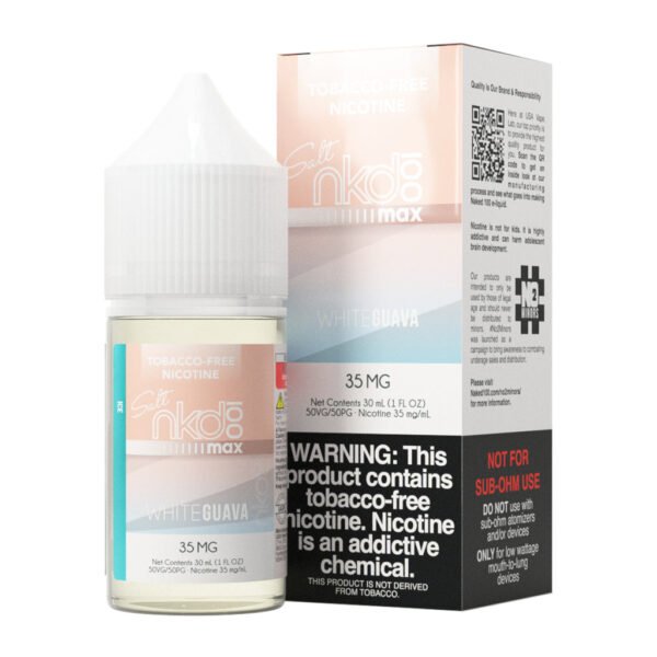 Naked 100 Max Salt - White Guava - 30 Ml