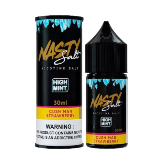 Nasty Salt - Cush Man - Strawberry High Mint - 30 Ml