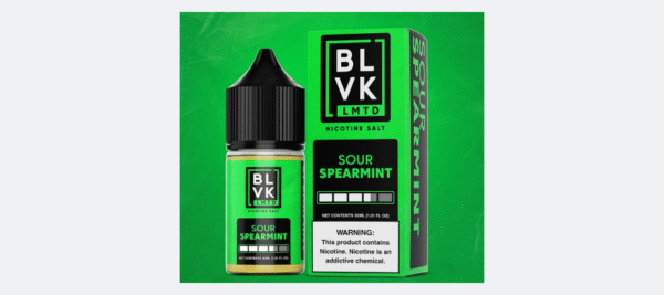 BLVK LMTD Salt – Sour Spearmint  – 30ml